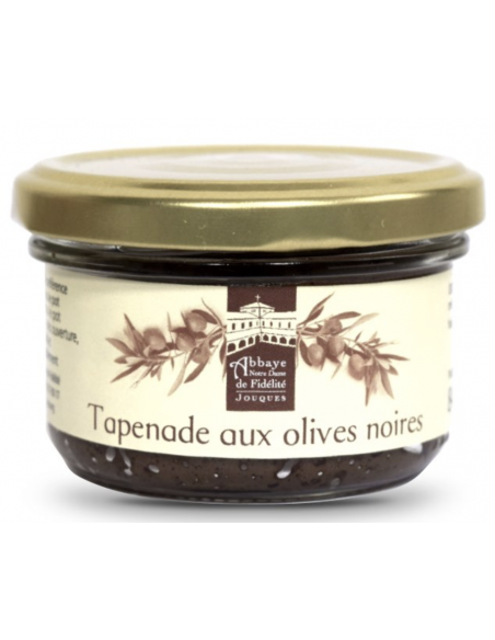 Tapenade aux olives noires - Abbaye de Jouques
