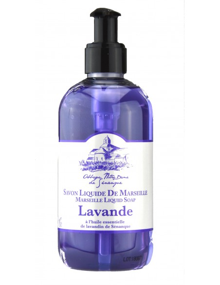 Savon liquide à l'huile essentielle de l'abbaye de Sénanque