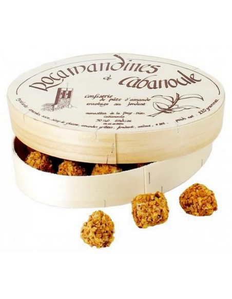 Boites de Rocamandines au chocolat