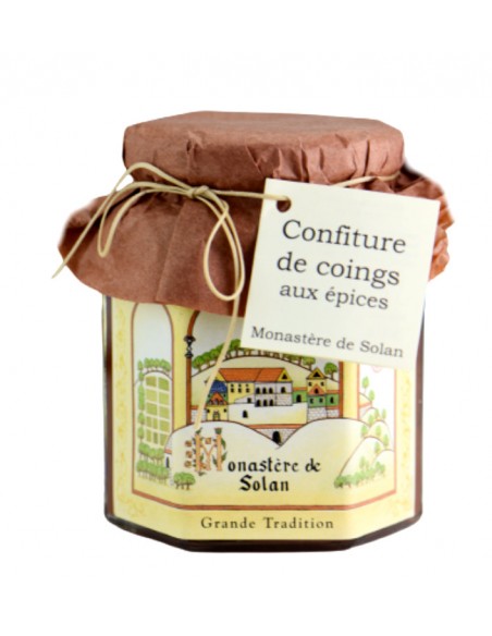 Confiture Bio de coings aux épices