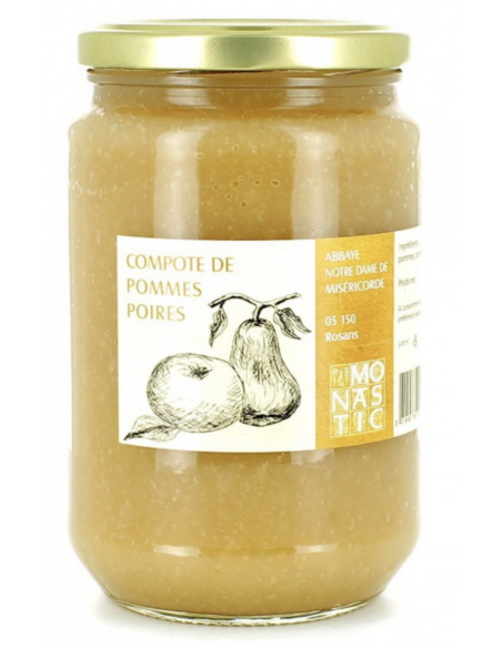 Compote pommes poires