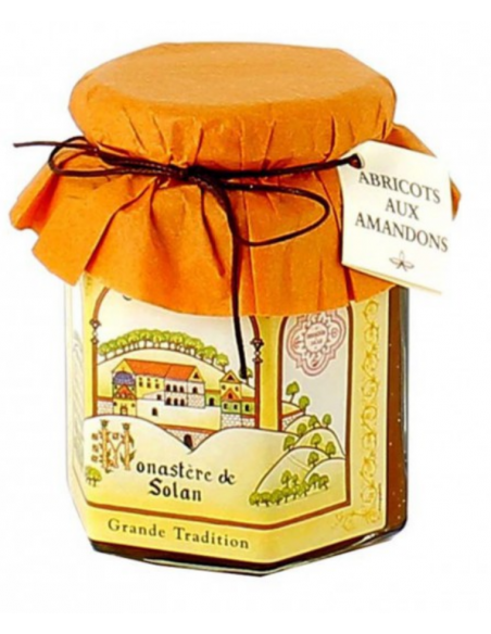 Confiture d'abricots Bio aux amandons
