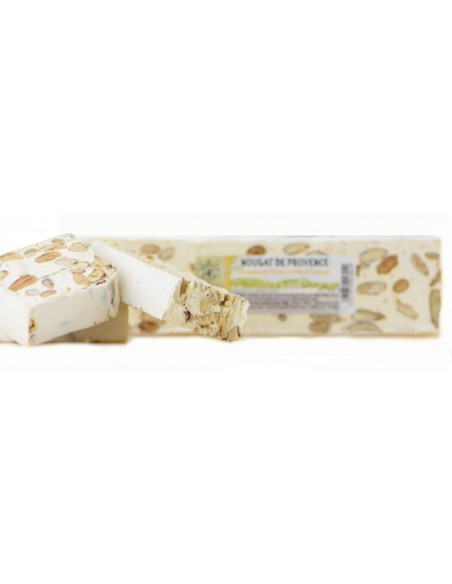 Nougat blanc - Amande et miel de lavande