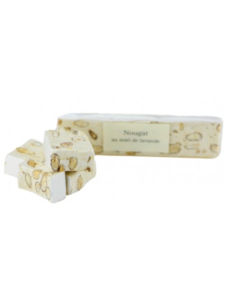 Nougat blanc - Amande et miel de lavande