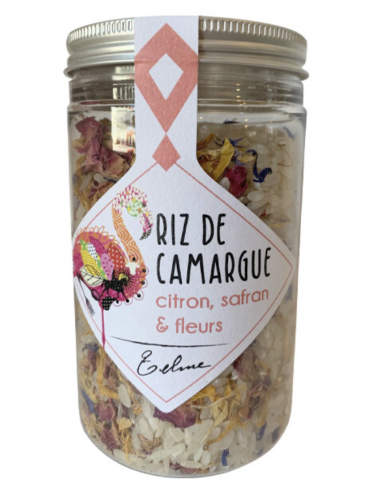 Riz de Camargue au Safran, Citron et Fleurs