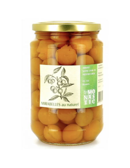 Mirabelles au naturel