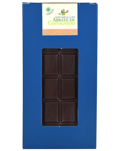 Chocolat noir à la fleur de sel de Guérande
