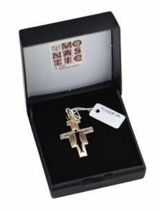 Croix monastique artisanale de Saint Damien