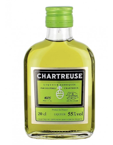 Chartreuse Verte en flasque