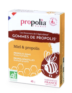 Gommes de propolis Bio miel