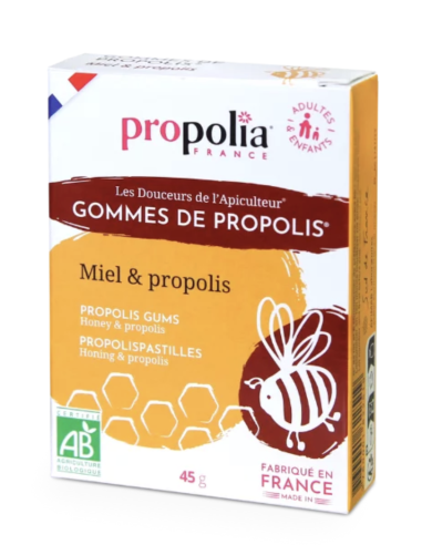 Gommes de Propolis Bio Miel