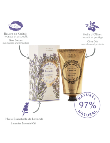 Crème mains - Lavande apaisante