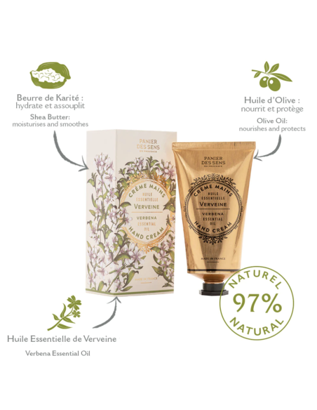Crème mains - Verveine relaxante