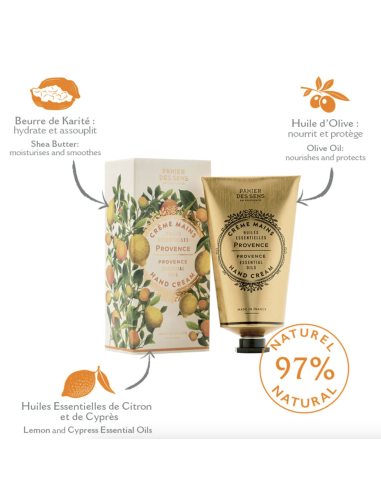 Crème mains - Provence énergisante