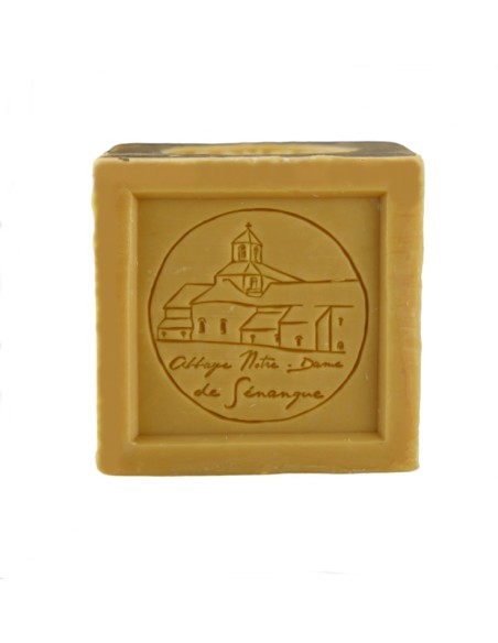 Savon cube au miel de l'abbaye de Sénanque