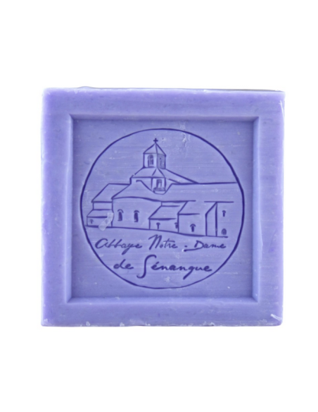 Savon cube à l'huile essentielle de l'abbaye de Sénanque