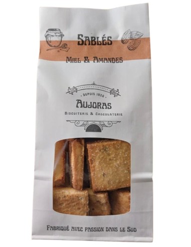 Sablés aux amandes et miel