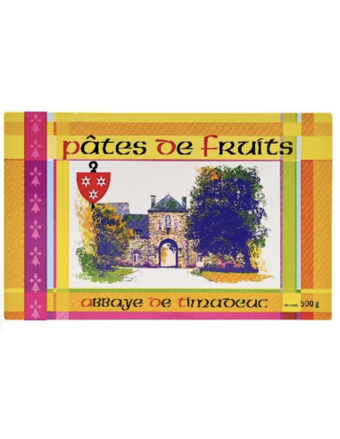 Coffret de pâtes de fruits - Abbaye de Timadeuc