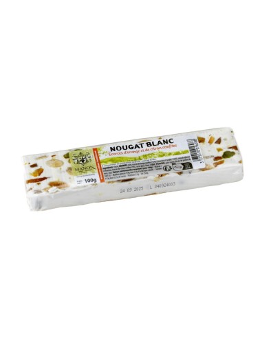 Nougat de Provence - Ecorces d'oranges et citrons confites