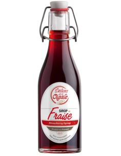 Sirop artisanal de fraises