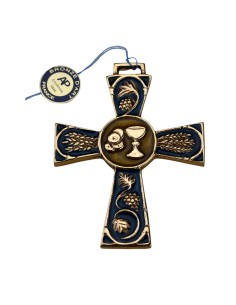 Croix d'art en bronze - Calice