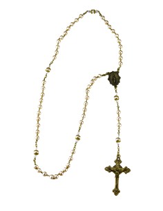 Chapelet en verre de Bohême