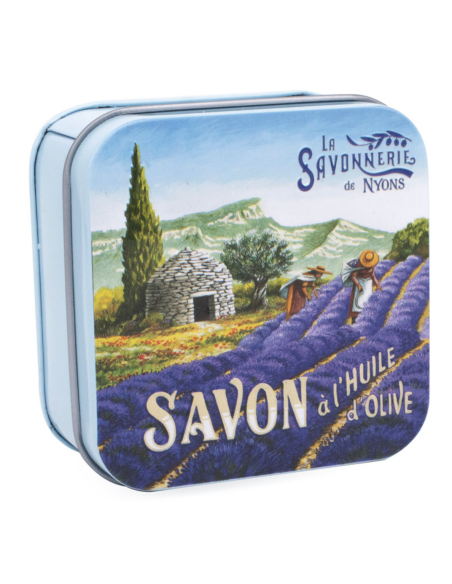 Boite métal savon La Borie
