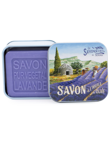 Boite métal savon La Borie