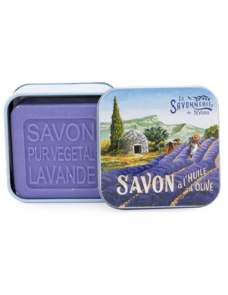 Boite métal savon La Borie