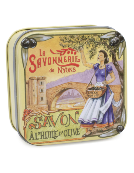 Boite métal savon Le Pont Roman