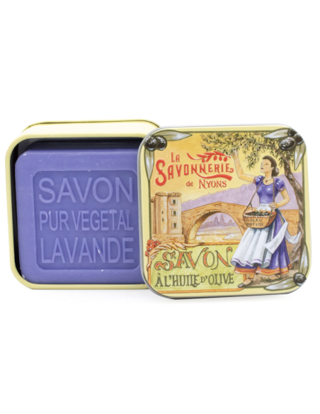 Boite métal savon Le Pont Roman