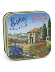 Boite métal savon Le Cabanon