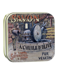 Boite métal savon Le Moulin à Huile