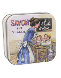 Boite métal savon L'École