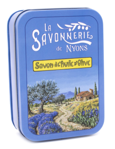 Boite métal savon 200 g Paysage de Provence