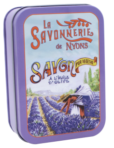Boite métal savon 200 g La Cueillette de la Lavande