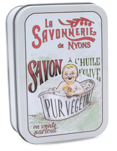 Boite métal savon 200 g Bébé le Bain