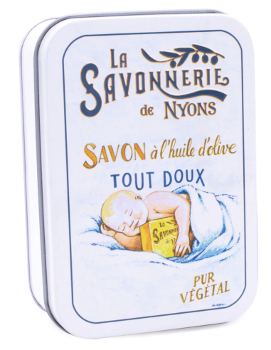 Boite métal savon 200 g Bébé Douceur