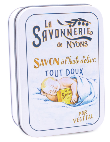 Boite métal savon 200 g Bébé Douceur