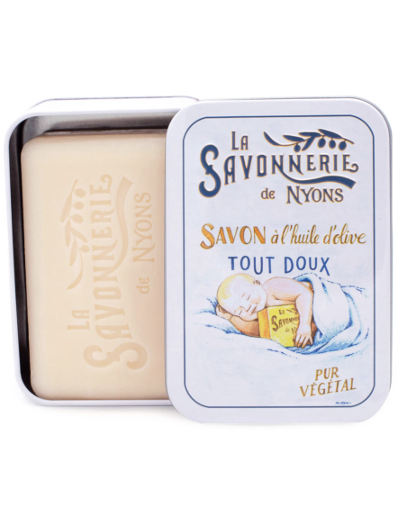 Boite métal savon 200 g Bébé Douceur