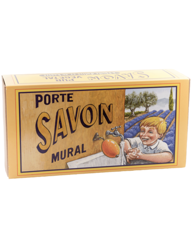 Savon rotatif verveine et son support laiton