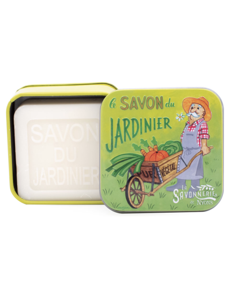 Boite métal Le Savon du Jardinier