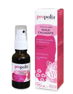 Huile calmante Bio à la propolis