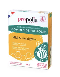 Gommes de Propolis Miel & Eucalyptus
