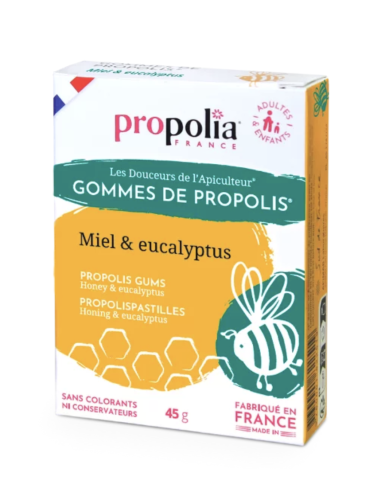 Gommes de Propolis Miel & Eucalyptus