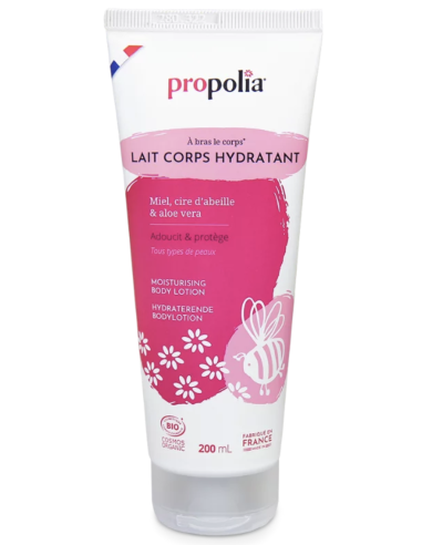 Lait corps hydratant - Miel, cire d’abeille &...