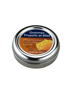 Gommes à la propolis