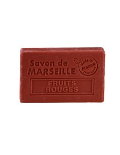 Savon fruits rouges