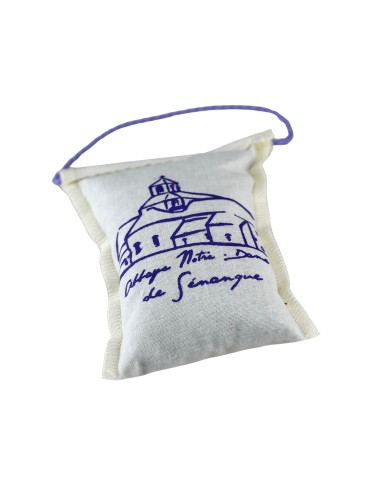 Petit sac de lavande à suspendre écru - Abbaye...
