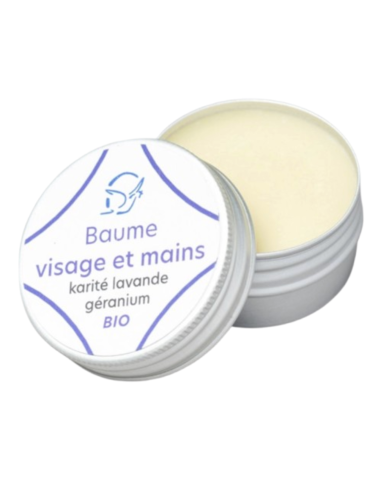 Baume visage et mains - Karité lavande